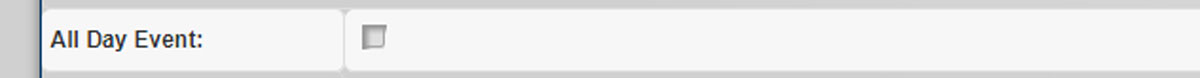 PageFramer - Add Event - All Day Event