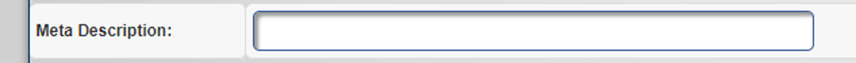 PageFramer - Add Event - Meta Description Field